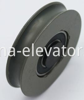 Hitachi Elevator Door Hanger Roller Curved Groove 20mm Length Shaft 65*13*6202